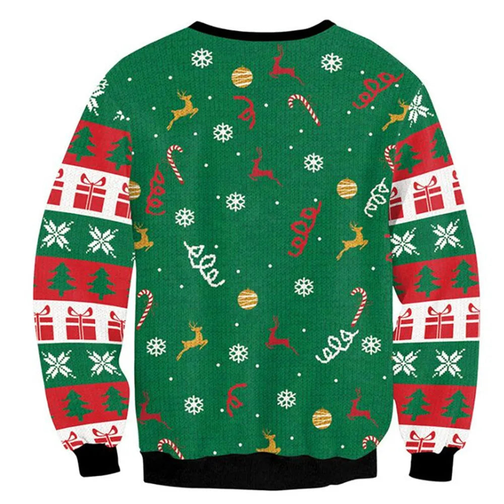 Holiday Party Xmas Men Women Sweatshirt Happy Birthday Jesus Sweater .